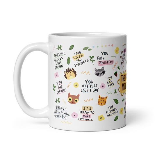 Morning Mindset Mug – Motivational Coffee Cup for Positive Thinking, Daily Affirmation & Productivity Gift