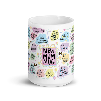 New Mum Mug | Gift For New Mums | Baby Shower Gift for Her