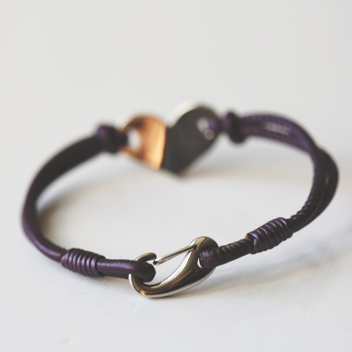 Handwriting Heart Bracelet